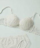 【ウンナナクール/une nana cool】の【ベロアのレースが特別感を演出】クリスマスモチーフブラ アイボリー|ID: prp329100004775565 ipo3291000000034616714