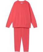 【ウンナナクール/une nana cool】の【綿混】あくびのお嬢さんのなめらか裏毛プルオーバー サーモンピンク|ID: prp329100004775567 ipo3291000000034616735