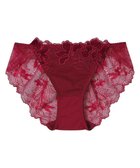 【ウンナナクール/une nana cool】の【ベロアのレースが特別感を演出】クリスマスモチーフ総レースショーツ レッド|ID: prp329100004775570 ipo3291000000034616756