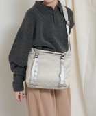 【ラシット/russet】のナイロンジャガードメタルバックルショルダーバッグ M(CE-1671) Ecru|ID: prp329100004775578 ipo3291000000034616825