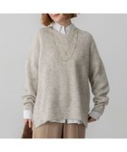 【23区/NIJYUSANKU】の【先行予約】モヘヤミックススパングル Vネック ニット 人気、トレンドファッション・服の通販 founy(ファニー) ファッション Fashion レディースファッション Fashion for Women トップス・カットソー Cut & Sew Tops ニット Knit Tops & Sweaters Vネックトップス V-Neck Tops / V-Cut Neckline Shirts アクセサリー Fashion Accessories 春 Spring 畦 Ribbed Knit シンプル Simple, Minimal スパンコール Sequins, Sequin Embellishment セーター Sweater, Knitwear A/W・秋冬 Autumn/Winter 冬 Winter / This Winter エレガント 上品 Elegant 2025年 2025 2025-2026秋冬・A/W Autumn/Winter 2025–26 AW25–26 thumbnail ライトグレー系|ID: prp329100004775581 ipo3291000000034616854