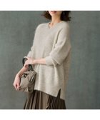 【23区/NIJYUSANKU】のモヘヤミックススパングル Vネック ニット 人気、トレンドファッション・服の通販 founy(ファニー) ファッション Fashion レディースファッション Fashion for Women トップス・カットソー Cut & Sew Tops ニット Knit Tops & Sweaters Vネックトップス V-Neck Tops / V-Cut Neckline Shirts アクセサリー Fashion Accessories 春 Spring 畦 Ribbed Knit シンプル Simple, Minimal スパンコール Sequins, Sequin Embellishment セーター Sweater, Knitwear A/W・秋冬 Autumn/Winter 冬 Winter / This Winter エレガント 上品 Elegant 2025年 2025 2025-2026秋冬・A/W Autumn/Winter 2025–26 AW25–26 thumbnail ライトグレー系|ID: prp329100004775581 ipo3291000000035005317