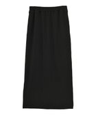 【アースミュージックアンドエコロジー/earth music&ecology】のセルフカットテレコナロースカート Black|ID: prp329100004775582 ipo3291000000035549738