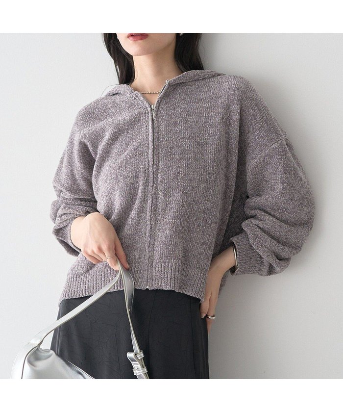 【アースミュージックアンドエコロジー/earth music&ecology】のベロアフーディージップニットカーディガン インテリア・キッズ・メンズ・レディースファッション・服の通販 founy(ファニー) https://founy.com/ ファッション Fashion レディースファッション Fashion for Women トップス・カットソー Cut & Sew Tops ニット Knit Tops & Sweaters カーディガン・羽織り Layered Style Cardigans ベロアトップス Velour Tops / Velvet-Look Items カーゴパンツ Cargo Pants, Utility Pants カーディガン Cardigan, Knitwear コンパクト Compact, Small Size ショルダー Shoulder, Shoulder Strap トレンド Trend, Trending Now ドロップ Drop Shoulder, Dropped Style ベロア Velour, Soft Velvet ボトム Bottoms, Lower Wear ポケット Pocket, Pocket Detail ワイド Wide, Wide Fit A/W・秋冬 Autumn/Winter 羽織 Haori, Light Jacket |ID: prp329100004775584 ipo3291000000034616884