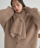 【アースミュージックアンドエコロジー/earth music&ecology】のカラーミックスシャギーマフラー Mocha|ID: prp329100004775585 ipo3291000000035549741