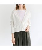 【ベイジ,/BEIGE,】のHELIODOR / マリンボタンクロップドカーディガン Ecru|ID: prp329100004775596 ipo3291000000034616973