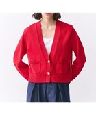 【ベイジ,/BEIGE,】のHELIODOR / マリンボタンクロップドカーディガン Red|ID: prp329100004775596 ipo3291000000034616976