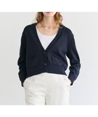 【ベイジ,/BEIGE,】のHELIODOR / マリンボタンクロップドカーディガン Navy|ID: prp329100004775596 ipo3291000000034616978