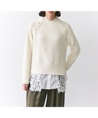 【ベイジ,/BEIGE,】のHELIODOR / スポンディッシュマリンボタンニット 人気、トレンドファッション・服の通販 founy(ファニー) ファッション Fashion レディースファッション Fashion for Women トップス・カットソー Cut & Sew Tops ニット Knit Tops & Sweaters ジュエリー Jewelry, Accessories ストレッチ Stretch, Stretchy Fabric スリット Slit, Slit Detail セーター Sweater, Knitwear バランス Balance, Style Balance フォルム Silhouette, Form ロング Long, Long-Length ワイド Wide, Wide Fit 畦 Ribbed Knit A/W・秋冬 Autumn/Winter thumbnail Ecru|ID: prp329100004775597 ipo3291000000034616984