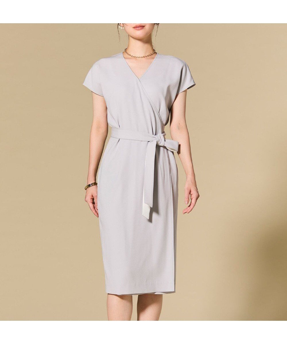 【ベイジ,/BEIGE,】の【セットアップ対応】CINDY / ラップドレス インテリア・キッズ・メンズ・レディースファッション・服の通販 founy(ファニー) 　ファッション　Fashion　レディースファッション　Fashion for Women　ワンピース　Dresses　フォーマル・パーティードレス・結婚式用ドレス　Elegant & Casual Dresses　ウォッシャブル　Machine Washable　オケージョン　Occasion Wear　サテン　Satin, Glossy Fabric　ジャケット　Jacket, Outerwear　ストレッチ　Stretch, Stretchy Fabric　セットアップ　Set-Up, Coordinated Outfit　ドレス　Dress, One-Piece　ベーシック　Basic, Essential　ペチコート　Petticoat, Underskirt　ラップ　Wrap, Wrap Design　A/W・秋冬　Autumn/Winter　S/S・春夏　SS, Spring/Summer, Warm Season　おすすめ　Recommended / Our Picks　夏　Summer　L.Gray|ID: prp329100004775599 ipo3291000000034617008