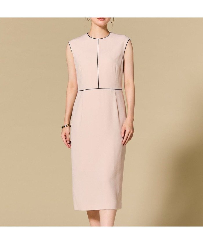 【ベイジ,/BEIGE,】の【セットアップ対応】CINDY / クルーネックドレス インテリア・キッズ・メンズ・レディースファッション・服の通販 founy(ファニー) https://founy.com/ ファッション Fashion レディースファッション Fashion for Women ワンピース Dresses フォーマル・パーティードレス・結婚式用ドレス Elegant & Casual Dresses ウォッシャブル Machine Washable オケージョン Occasion Wear サテン Satin, Glossy Fabric シンプル Simple, Minimal ジャケット Jacket, Outerwear ストレッチ Stretch, Stretchy Fabric セットアップ Set-Up, Coordinated Outfit センター Center, Center Line 人気 Popular, Best Seller パイピング Piping, Trim Design ペチコート Petticoat, Underskirt A/W・秋冬 Autumn/Winter S/S・春夏 SS, Spring/Summer, Warm Season おすすめ Recommended / Our Picks 夏 Summer ビジネス 仕事 通勤 Business / Work / Commuting |ID: prp329100004775600 ipo3291000000034617031