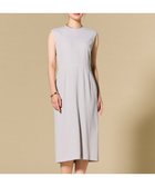 【ベイジ,/BEIGE,】の【セットアップ対応】CINDY / クルーネックドレス L.Grey × White|ID: prp329100004775600 ipo3291000000034617037