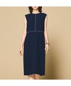 【ベイジ,/BEIGE,】の【セットアップ対応】CINDY / クルーネックドレス Navy x White|ID: prp329100004775600 ipo3291000000034617039