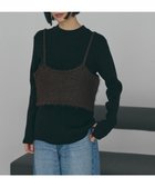 【アメリカンホリック/AMERICAN HOLIC】のニットビスチェ Brown|ID: prp329100004775605 ipo3291000000035513098