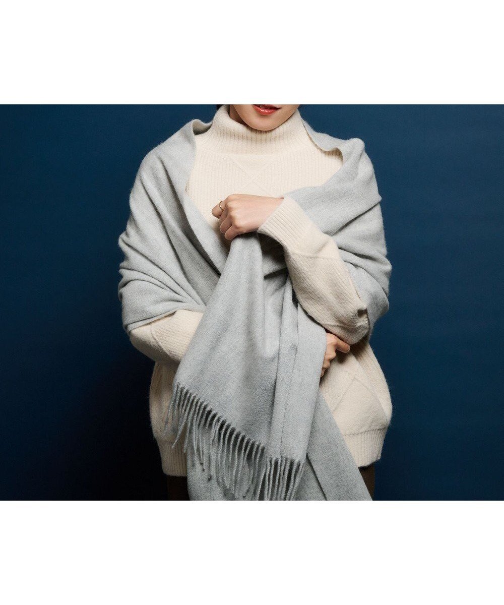 【ムーンバット/MOONBAT】のプラスムーンバット (+moonbat) カシミヤ100%無地ストール 洗える 190㎝×50㎝ インテリア・キッズ・メンズ・レディースファッション・服の通販 founy(ファニー) ファッション Fashion レディースファッション Fashion for Women 洗える Machine Washable コンパクト Compact, Small Size ショール Shawl, Wrap ストール Stole, Wrap トレンド Trend, Trending Now 無地 Plain, Solid Color ラグジュアリー Luxury, Elegant A/W・秋冬 Autumn/Winter グレー|ID: prp329100004775618 ipo3291000000034736166