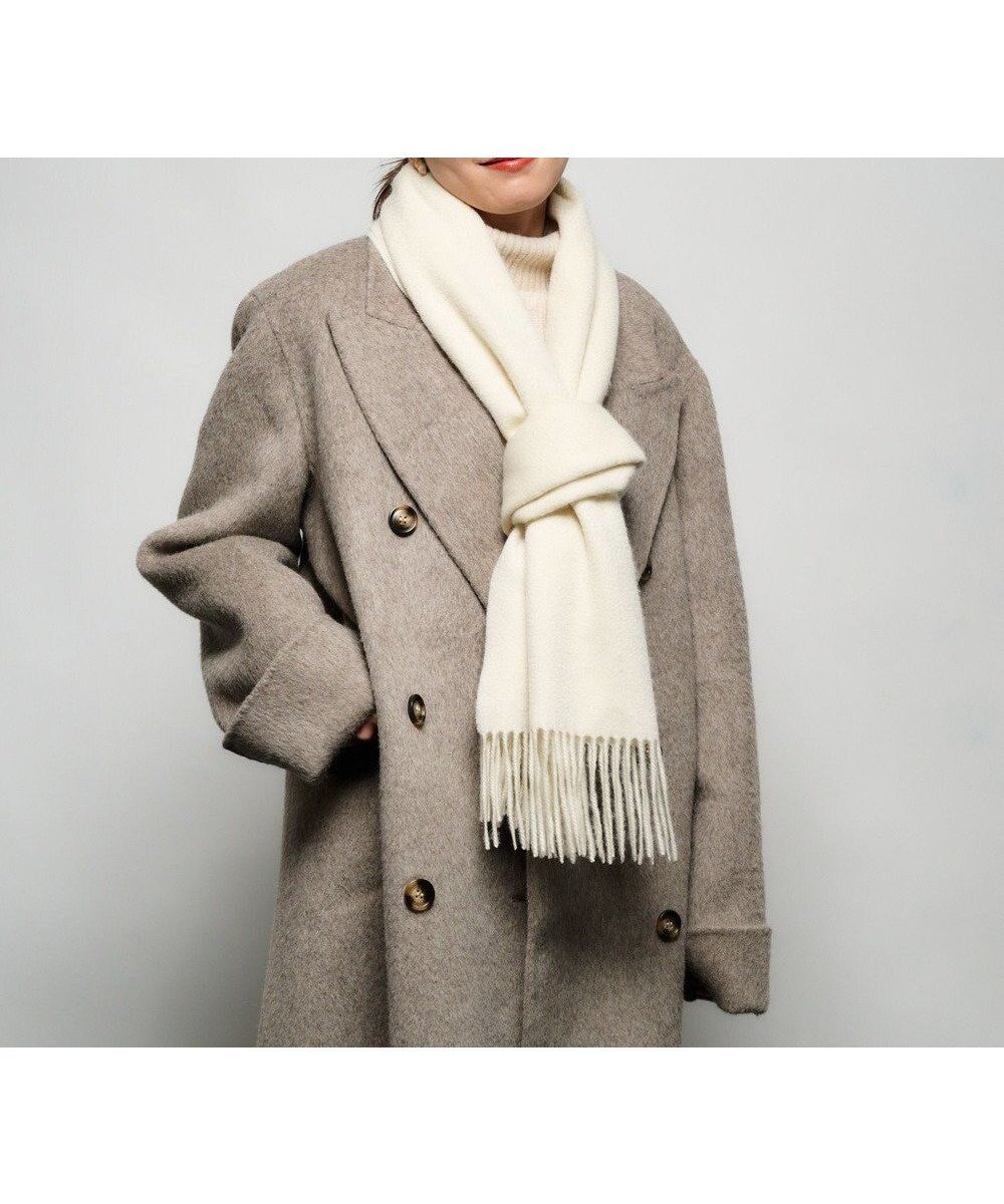 【ムーンバット/MOONBAT】のプラスムーンバット (+moonbat) カシミヤ100%無地ストール 洗える 190㎝×50㎝ インテリア・キッズ・メンズ・レディースファッション・服の通販 founy(ファニー) ファッション Fashion レディースファッション Fashion for Women 洗える Machine Washable コンパクト Compact, Small Size ショール Shawl, Wrap ストール Stole, Wrap トレンド Trend, Trending Now 無地 Plain, Solid Color ラグジュアリー Luxury, Elegant A/W・秋冬 Autumn/Winter オフホワイト|ID: prp329100004775618 ipo3291000000034736169