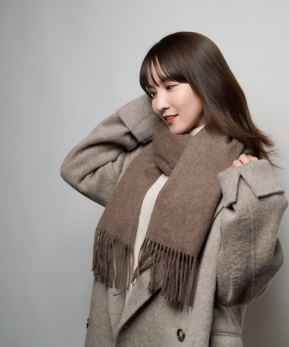 【ムーンバット/MOONBAT】のプラスムーンバット (+moonbat) カシミヤ100%無地ストール 洗える 190㎝×50㎝ インテリア・キッズ・メンズ・レディースファッション・服の通販 founy(ファニー) ファッション Fashion レディースファッション Fashion for Women 洗える Machine Washable コンパクト Compact, Small Size ショール Shawl, Wrap ストール Stole, Wrap トレンド Trend, Trending Now 無地 Plain, Solid Color ラグジュアリー Luxury, Elegant A/W・秋冬 Autumn/Winter ブラウン|ID: prp329100004775618 ipo3291000000034736171