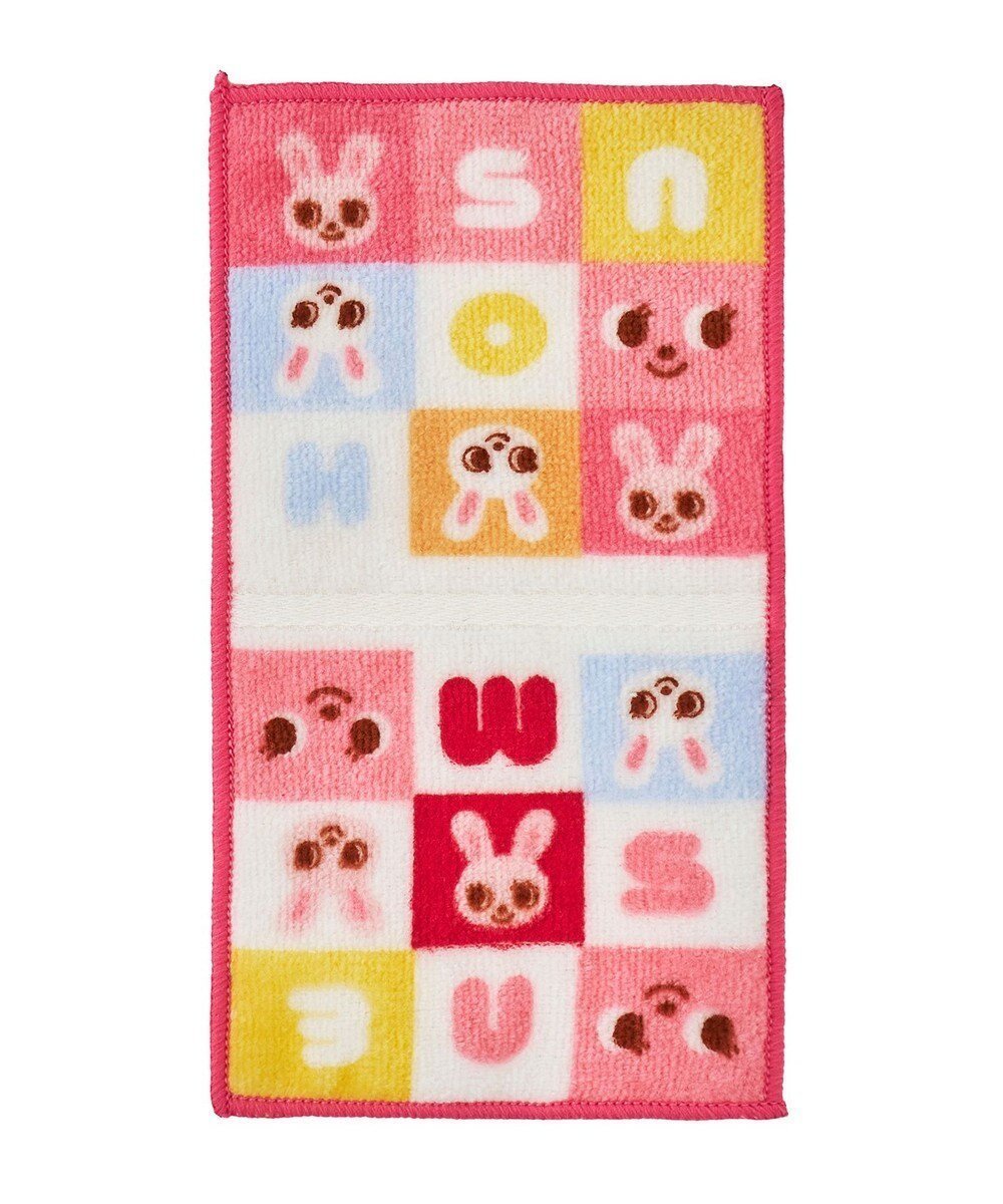 【ミキハウスホットビスケッツ/MIKI HOUSE HOT BISCUITS / KIDS】の【ミキハウス】 ミニタオル インテリア・キッズ・メンズ・レディースファッション・服の通販 founy(ファニー) ファッション Fashion キッズファッション Fashion for Kids 抗菌 Antibacterial, Bacteria-Resistant 財布 Wallet, Purse タオル Towel, Bath Towel ハンカチ Handkerchief, Hanky ハンド Hand, Handmade ブロック Block, Solid Block Pattern ポケット Pocket, Pocket Detail おすすめ Recommended / Our Picks ギフト プレゼント Gift / Present ピンク|ID: prp329100004776622 ipo3291000000034628407
