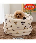 【ペットパラダイス/PET PARADISE / GOODS】のディズニー プルート 遠赤外線 寝袋 筒型 M ベージュ|ID: prp329100004776633 ipo3291000000034628444