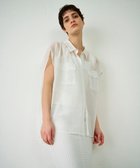 【グレース コンチネンタル/GRACE CONTINENTAL】のギャザーシャツ ホワイト|ID: prp329100004776690 ipo3291000000034629205