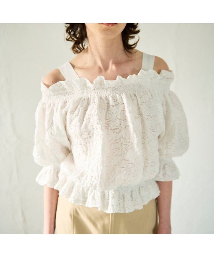 【グレース コンチネンタル/GRACE CONTINENTAL】のドルマンフクレジャガードニットトップ インテリア・キッズ・メンズ・レディースファッション・服の通販 founy(ファニー) https://founy.com/ ファッション Fashion レディースファッション Fashion for Women トップス・カットソー Cut & Sew Tops ニット Knit Tops & Sweaters シャツ・ブラウス・オフィスカジュアル Elegant Blouses & Button-Ups ロングTシャツ・Tシャツ Longline T-Shirts & Tees カットソー・ベーシックTシャツ Cut-and-Sewn Tops / Stretch Tees & Basics オレンジ Orange カットソー Cut and Sewn Top シャーリング Shirring, Ruched レーシー Lacy, Lace-Like ロマンティック Romantic, Feminine Style 夏 Summer 春 Spring S/S・春夏 SS, Spring/Summer, Warm Season |ID: prp329100004776696 ipo3291000000034629240