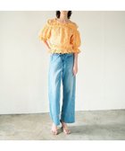 【グレース コンチネンタル/GRACE CONTINENTAL】のドルマンフクレジャガードニットトップ オレンジ|ID: prp329100004776696 ipo3291000000034629242