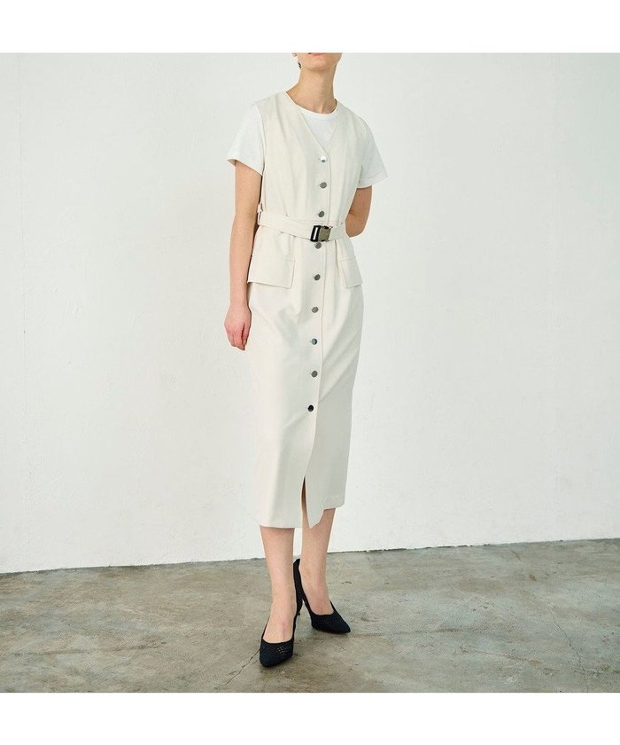 【グレース コンチネンタル/GRACE CONTINENTAL】のベルト付ジャンパースカート インテリア・キッズ・メンズ・レディースファッション・服の通販 founy(ファニー) https://founy.com/ ファッション Fashion レディースファッション Fashion for Women スカート Skirts ベルト&ウエストマーク Belts & Waist Accessories おすすめ Recommended / Our Picks とろみ Fluid, Flowy Fabric シンプル Simple, Minimal ジョーゼット Georgette, Semi-Sheer Fabric デコルテ Décolleté, Neckline フロント Front, Front Design メタル Metal, Metal Parts 夏 Summer 春 Spring S/S・春夏 SS, Spring/Summer, Warm Season |ID: prp329100004776702 ipo3291000000034629260