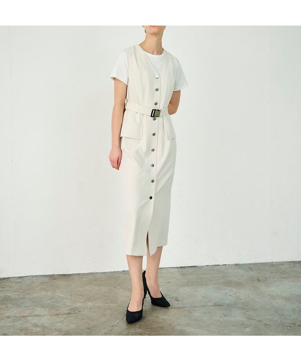 【グレース コンチネンタル/GRACE CONTINENTAL】のベルト付ジャンパースカート 人気、トレンドファッション・服の通販 founy(ファニー) ファッション Fashion レディースファッション Fashion for Women スカート Skirts ベルト&ウエストマーク Belts & Waist Accessories おすすめ Recommended / Our Picks とろみ Fluid, Flowy Fabric シンプル Simple, Minimal ジョーゼット Georgette, Semi-Sheer Fabric デコルテ Décolleté, Neckline フロント Front, Front Design メタル Metal, Metal Parts 夏 Summer 春 Spring S/S・春夏 SS, Spring/Summer, Warm Season other-1|ID: prp329100004776702 ipo3291000000034629260