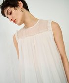 【グレース コンチネンタル/GRACE CONTINENTAL】のチュールノースリーブ トップ 人気、トレンドファッション・服の通販 founy(ファニー) ファッション Fashion レディースファッション Fashion for Women トップス・カットソー Cut & Sew Tops キャミソール&ノースリーブ Camisoles & Sleeveless Tops ギャザー Gathered, Ruffled チュール Tulip, Tulip Motif プリーツ Pleats, Pleated 夏 Summer 春 Spring S/S・春夏 SS, Spring/Summer, Warm Season thumbnail キナリ|ID: prp329100004776718 ipo3291000000034629425