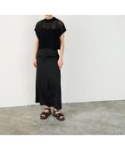 【グレース コンチネンタル/GRACE CONTINENTAL】のメッシュルーズニットトップ 人気、トレンドファッション・服の通販 founy(ファニー) ファッション Fashion レディースファッション Fashion for Women トップス・カットソー Cut & Sew Tops ニット Knit Tops & Sweaters オレンジ Orange シアー Sheer, See-Through ショート Short, Short Length ハイネック High Neck, Mock Neck バランス Balance, Style Balance ベスト Vest, Waistcoat ベーシック Basic, Essential メッシュ Mesh, Net Fabric ロング Long, Long-Length エレガント 上品 Elegant 今季 This Season, Current Season 夏 Summer 春 Spring S/S・春夏 SS, Spring/Summer, Warm Season 長袖 Long Sleeve, Full Sleeve thumbnail ブラック|ID: prp329100004776720 ipo3291000000034629456