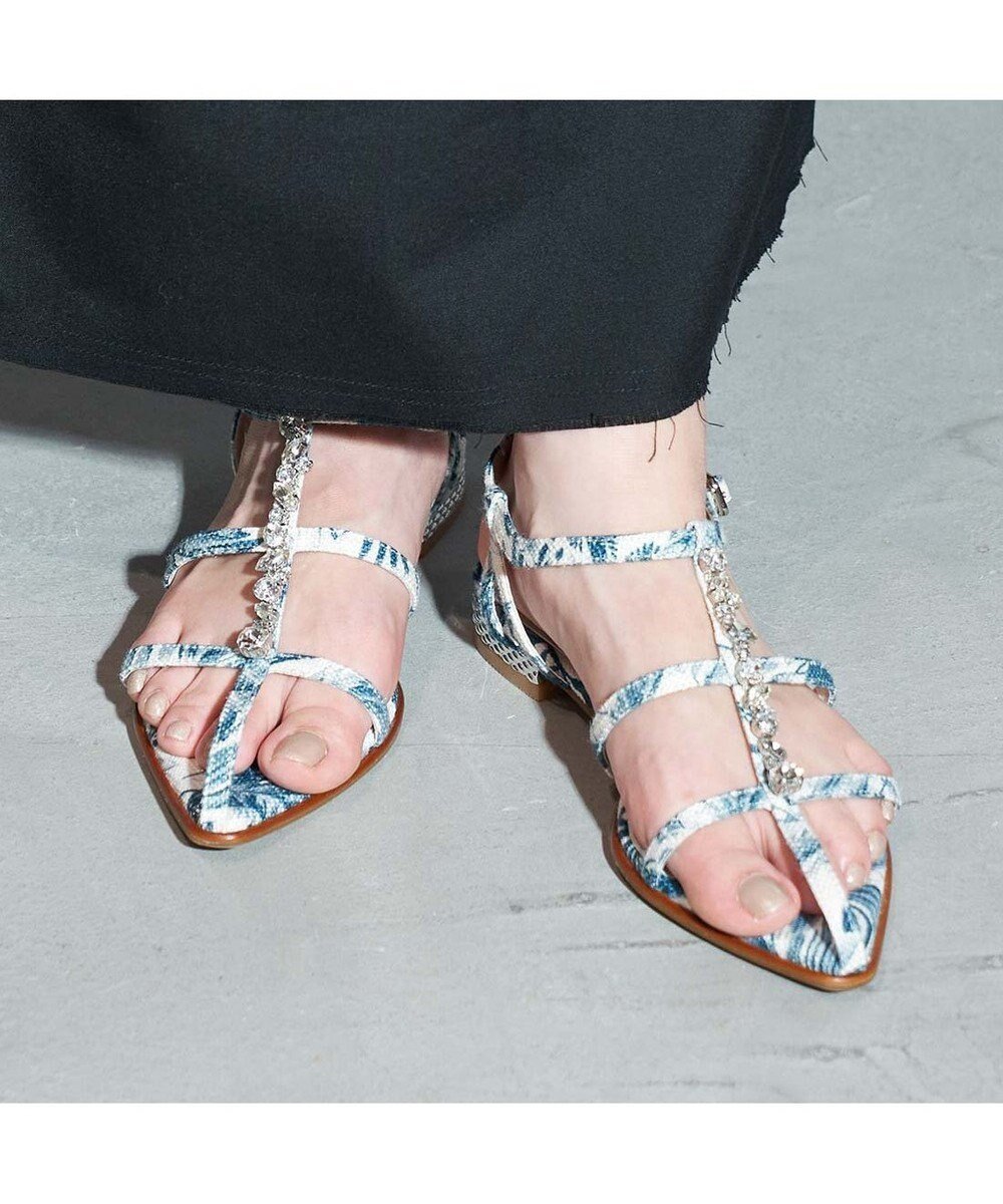 【モード エ ジャコモ/MODE ET JACOMO】のMODE ET JACOMO ポインテッドトゥTストラップサンダル 人気、トレンドファッション・服の通販 founy(ファニー) ファッション Fashion レディースファッション Fashion for Women エスニック Ethnic Style クール Cool, Chic サンダル Sandals, Summer Shoes シューズ Shoes, Footwear シンプル Simple, Minimal ストラップサンダル Strappy Sandals, Strap Sandals ストーン Stone, Gem-Like ラップ Wrap, Wrap Design リゾート Resort, Vacation Style 夏 Summer 旅行 Travel 春 Spring S/S・春夏 SS, Spring/Summer, Warm Season other-1|ID: prp329100004776773 ipo3291000000034629736