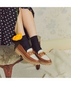 【イング/ing】のing リングビット厚底ローファー 人気、トレンドファッション・服の通販 founy(ファニー) ファッション Fashion レディースファッション Fashion for Women 厚底 Platform Shoes クッション Cushion, Throw Pillow コンビ Combo, Combination Style シューズ Shoes, Footwear シンプル Simple, Minimal トレンド Trend, Trending Now ドレス Dress, One-Piece フォルム Silhouette, Form ベーシック Basic, Essential エレガント 上品 Elegant ビジネス 仕事 通勤 Business / Work / Commuting thumbnail ブラウンコンビ|ID: prp329100004776774 ipo3291000000034629743