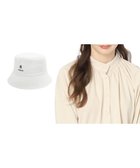 【ムーンバット/MOONBAT】の【洗える】FURLA(フルラ) フロントロゴ刺繍バケットハット ブラック|ID: prp329100004776784 ipo3291000000034629782