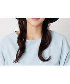 【ムーンバット/MOONBAT】の【洗える】FURLA(フルラ) シャンブレー中つばダウンハット ネイビーブルー|ID: prp329100004776785 ipo3291000000034629787