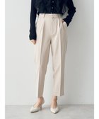 【イェッカ ヴェッカ/YECCA VECCA】のAS.タックテーパードパンツ 人気、トレンドファッション・服の通販 founy(ファニー) ファッション Fashion レディースファッション Fashion for Women パンツ Pants & Trousers フェイク Faux, Fake ポケット Pocket, Pocket Detail エレガント 上品 Elegant 夏 Summer 春 Spring S/S・春夏 SS, Spring/Summer, Warm Season thumbnail Light Beige|ID: prp329100004776808 ipo3291000000034629869