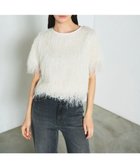 【グレース コンチネンタル/GRACE CONTINENTAL】のフリンジトップ ホワイト|ID: prp329100004776814 ipo3291000000034629901