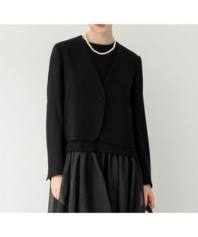 【23区/NIJYUSANKU】 【APPLAUDIR】クリアジョーゼット 3WAYコンパクトジャケット人気、トレンドファッション・服の通販 founy(ファニー) ファッション Fashion レディースファッション Fashion for Women アウター Coat / Outerwear Collection レディースジャケット・軽アウター Jackets ノーカラージャケット / シンプル上品コーデ Collarless Jackets 春 Spring コンパクト Compact, Small Size ジャケット Jacket, Outerwear ジョーゼット Georgette, Semi-Sheer Fabric ドレス Dress, One-Piece ドレープ Drape, Draping Fabric パーティ Party, Party Style ビジュー Bijou, Jewel-like Accent フロント Front, Front Design ベルベット Velvet, Velvety リボン Ribbon, Bow A/W・秋冬 Autumn/Winter S/S・春夏 SS, Spring/Summer, Warm Season おすすめ Recommended / Our Picks 夏 Summer 2023年 2023 2023-2024秋冬・A/W Autumn/Winter 2023–24 AW23–24 結婚式 Wedding ビジネス 仕事 通勤 Business / Work / Commuting |ID:prp329100004776828