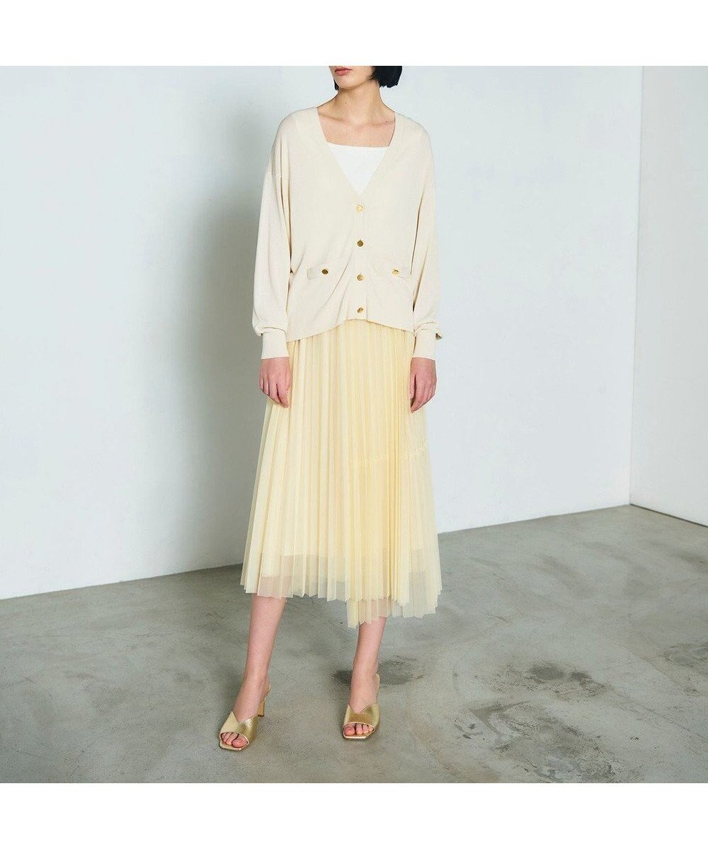 【グレース コンチネンタル/GRACE CONTINENTAL】のティアードラップチュールスカート インテリア・キッズ・メンズ・レディースファッション・服の通販 founy(ファニー) ファッション Fashion レディースファッション Fashion for Women スカート Skirts イエロー Yellow シアー Sheer, See-Through チュール Tulip, Tulip Motif ティアード Tiered, Tiered Style プリーツ Pleats, Pleated ラップ Wrap, Wrap Design ロマンティック Romantic, Feminine Style 夏 Summer 春 Spring S/S・春夏 SS, Spring/Summer, Warm Season イエロー|ID: prp329100004776835 ipo3291000000034629987