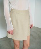 【グレース コンチネンタル/GRACE CONTINENTAL】のツイードラップショートパンツ 人気、トレンドファッション・服の通販 founy(ファニー) ファッション Fashion レディースファッション Fashion for Women パンツ Pants & Trousers ショートパンツ・ハーフパンツ High-Waisted & Relaxed Shorts ショート Short, Short Length シンプル Simple, Minimal ジャケット Jacket, Outerwear セットアップ Set-Up, Coordinated Outfit ツイード Twill, Twill Weave ラップ Wrap, Wrap Design ロング Long, Long-Length 夏 Summer 春 Spring S/S・春夏 SS, Spring/Summer, Warm Season 無地 Plain, Solid Color thumbnail ベージュ|ID: prp329100004776837 ipo3291000000034629993