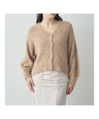 【イェッカ ヴェッカ/YECCA VECCA】のラメシャギーカーディガン Light Beige|ID: prp329100004776839 ipo3291000000034630000