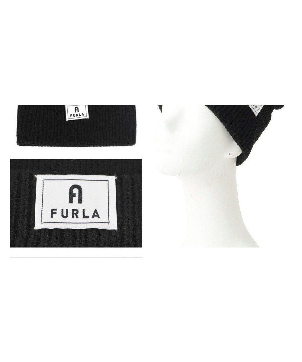【ムーンバット/MOONBAT】のFURLA 折り返しビッグワッチ/ニット帽 インテリア・キッズ・メンズ・レディースファッション・服の通販 founy(ファニー) ファッション Fashion レディースファッション Fashion for Women トップス・カットソー Cut & Sew Tops ニット Knit Tops & Sweaters キャップ&ハット Hats & Caps アウトドア Outdoor Clothing イタリア Italy エレガント 上品 Elegant キャップ Cap, Baseball Cap コレクション Collection, Seasonal Line シンプル Simple, Minimal パターン Pattern, Design Print フィット Fit, Slim Fit 帽子 Hat, Headwear ブラック|ID: prp329100004776840 ipo3291000000034630003