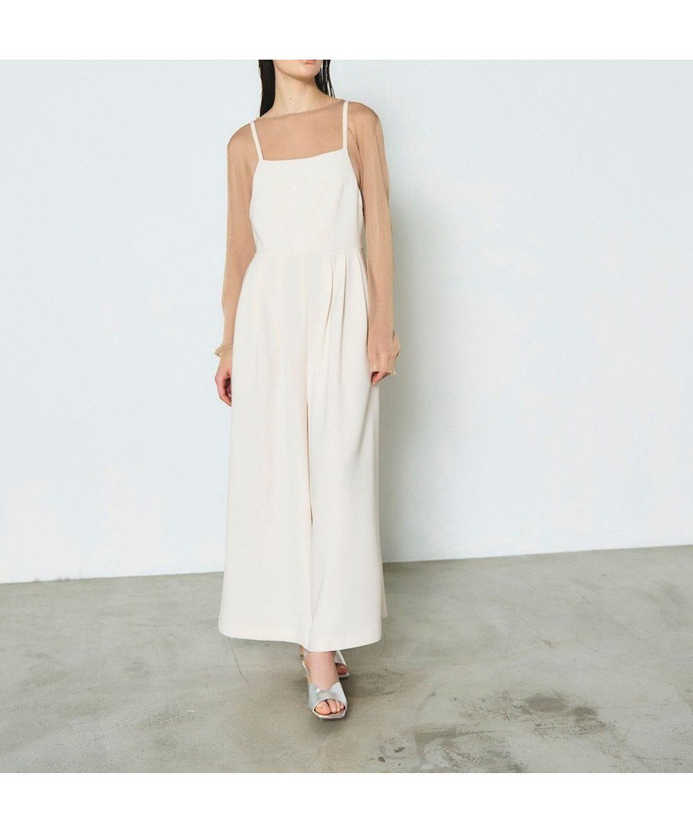 【グレース コンチネンタル/GRACE CONTINENTAL】のトリアセタックサロペット 人気、トレンドファッション・服の通販 founy(ファニー) ファッション Fashion レディースファッション Fashion for Women ワンピース Dresses オールインワン・ワンピース Dresses and Jumpsuits サロペット&オールインワン Dungarees & Jumpsuit Styles サロペット Overalls, Salopette リラックス Relax, Relaxed Fit other-1|ID: prp329100004776841 ipo3291000000034630005