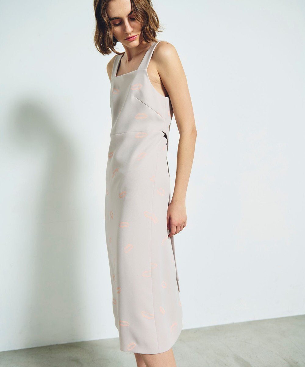 【グレース コンチネンタル/GRACE CONTINENTAL】のリップモチーフドレス 人気、トレンドファッション・服の通販 founy(ファニー) 　ファッション　Fashion　レディースファッション　Fashion for Women　ワンピース　Dresses　フォーマル・パーティードレス・結婚式用ドレス　Elegant & Casual Dresses　おすすめ　Recommended / Our Picks　ストレッチ　Stretch, Stretchy Fabric　セットアップ　Set-Up, Coordinated Outfit　プリント　Print, Printed Pattern　モチーフ　Motif, Design Theme　リップ　Lip, Lip Motif　リボン　Ribbon, Bow　夏　Summer　春　Spring　S/S・春夏　SS, Spring/Summer, Warm Season　 other-1|ID: prp329100004776843 ipo3291000000034630011