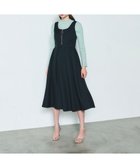 【グレース コンチネンタル/GRACE CONTINENTAL】のツイルタックワンピース ブラック|ID: prp329100004776846 ipo3291000000034630023