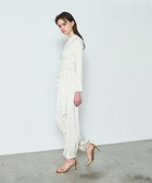 【グレース コンチネンタル/GRACE CONTINENTAL】のリブニットトップ 人気、トレンドファッション・服の通販 founy(ファニー) ファッション Fashion レディースファッション Fashion for Women トップス・カットソー Cut & Sew Tops ニット Knit Tops & Sweaters おすすめ Recommended / Our Picks インナー Innerwear シンプル Simple, Minimal セーター Sweater, Knitwear フィット Fit, Slim Fit フレア Flare, Flared 夏 Summer 春 Spring S/S・春夏 SS, Spring/Summer, Warm Season thumbnail ホワイト|ID: prp329100004776847 ipo3291000000034630030