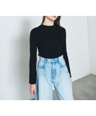 【グレース コンチネンタル/GRACE CONTINENTAL】のリブニットトップ 人気、トレンドファッション・服の通販 founy(ファニー) ファッション Fashion レディースファッション Fashion for Women トップス・カットソー Cut & Sew Tops ニット Knit Tops & Sweaters おすすめ Recommended / Our Picks インナー Innerwear シンプル Simple, Minimal セーター Sweater, Knitwear フィット Fit, Slim Fit フレア Flare, Flared 夏 Summer 春 Spring S/S・春夏 SS, Spring/Summer, Warm Season thumbnail ブラック|ID: prp329100004776847 ipo3291000000034630033