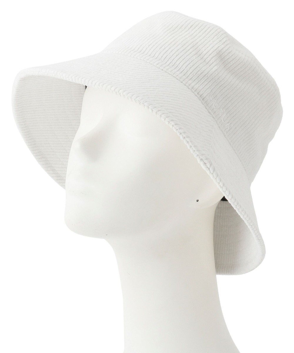 【ムーンバット/MOONBAT】のFURLA コール天バケットハット/ロゴ刺繍 インテリア・キッズ・メンズ・レディースファッション・服の通販 founy(ファニー) ファッション Fashion レディースファッション Fashion for Women キャップ&ハット Hats & Caps アウトドア Outdoor Clothing イタリア Italy エレガント 上品 Elegant コレクション Collection, Seasonal Line シンプル Simple, Minimal パターン Pattern, Design Print 帽子 Hat, Headwear オフホワイト|ID: prp329100004776861 ipo3291000000034630145