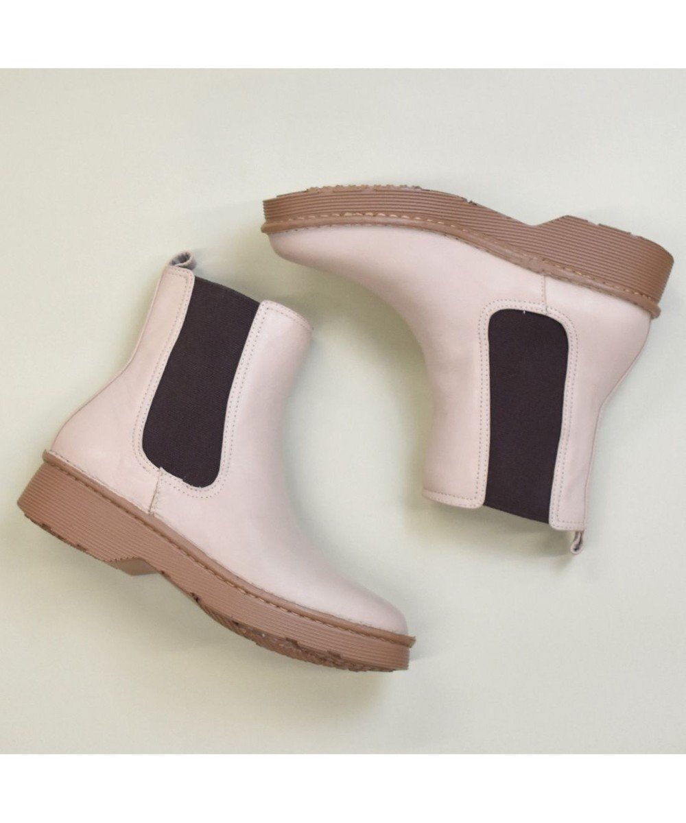 【イング/ing】のing 【WEB限定】【3E】【サスティナブルシリーズ】厚底サイドゴアショートブーツ インテリア・キッズ・メンズ・レディースファッション・服の通販 founy(ファニー) 　ファッション　Fashion　レディースファッション　Fashion for Women　クッション　Cushion, Throw Pillow　ショート　Short, Short Length　フラット　Flat, Flat Shoes　厚底　Platform Shoes　A/W・秋冬　Autumn/Winter　ライトオークカタオシ|ID: prp329100004776873 ipo3291000000034630226