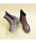 【イング/ing】のing 【WEB限定】【3E】【サスティナブルシリーズ】厚底サイドゴアショートブーツ カーキ|ID: prp329100004776873 ipo3291000000034630228