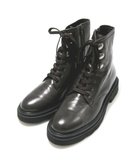 【ボントレ/BONTRE】の【LucaGrossi/ルカグロッシ】レースアップサイドジップショートブーツ ダークブラウン|ID: prp329100004777375 ipo3291000000034639610